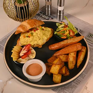 Croissant & Scrambled egg